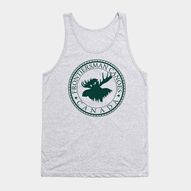 FRONTIERSMAN Fiberglass Canoes Canada Tank Top by Midcenturydave